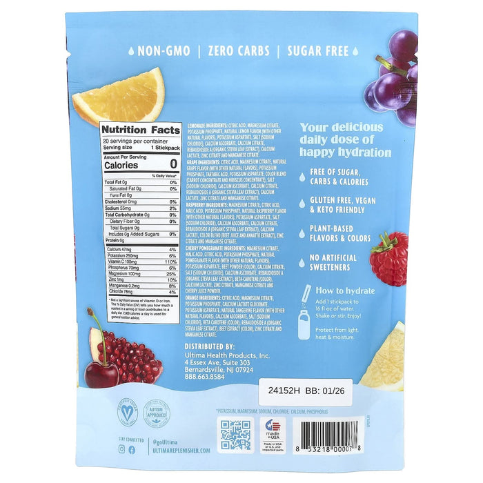 Variety Pack - Electrolyte Drink Mix - 20 ct - LYTES