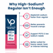 Venture Pal - Single Stick electrolyte drink mix in strawberry flavor highlighting high sodium content to support hydration, muscle cramps, and intense training needs for keto and low carb lifestyles.