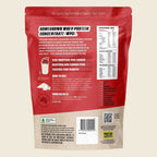 WPC - Pure - 500g Australian grass-fed whey protein concentrate by Protein Supplies Australia, nutritional info shown.