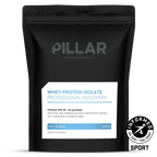 Black pouch of WPI - Vanilla - 1kg by PILLAR PERFORMANCE from New Arrivals and Protein Powder collections
