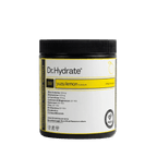 Dr. Hydrate Yuzu Lemon Jar - 30 Serves electrolyte hydration powder, refreshing citrus flavor, low carb functional drink.