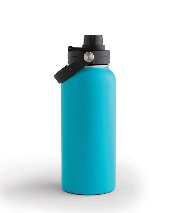 1L Insulated Adventure Bottle - Aqua - Yo Keto