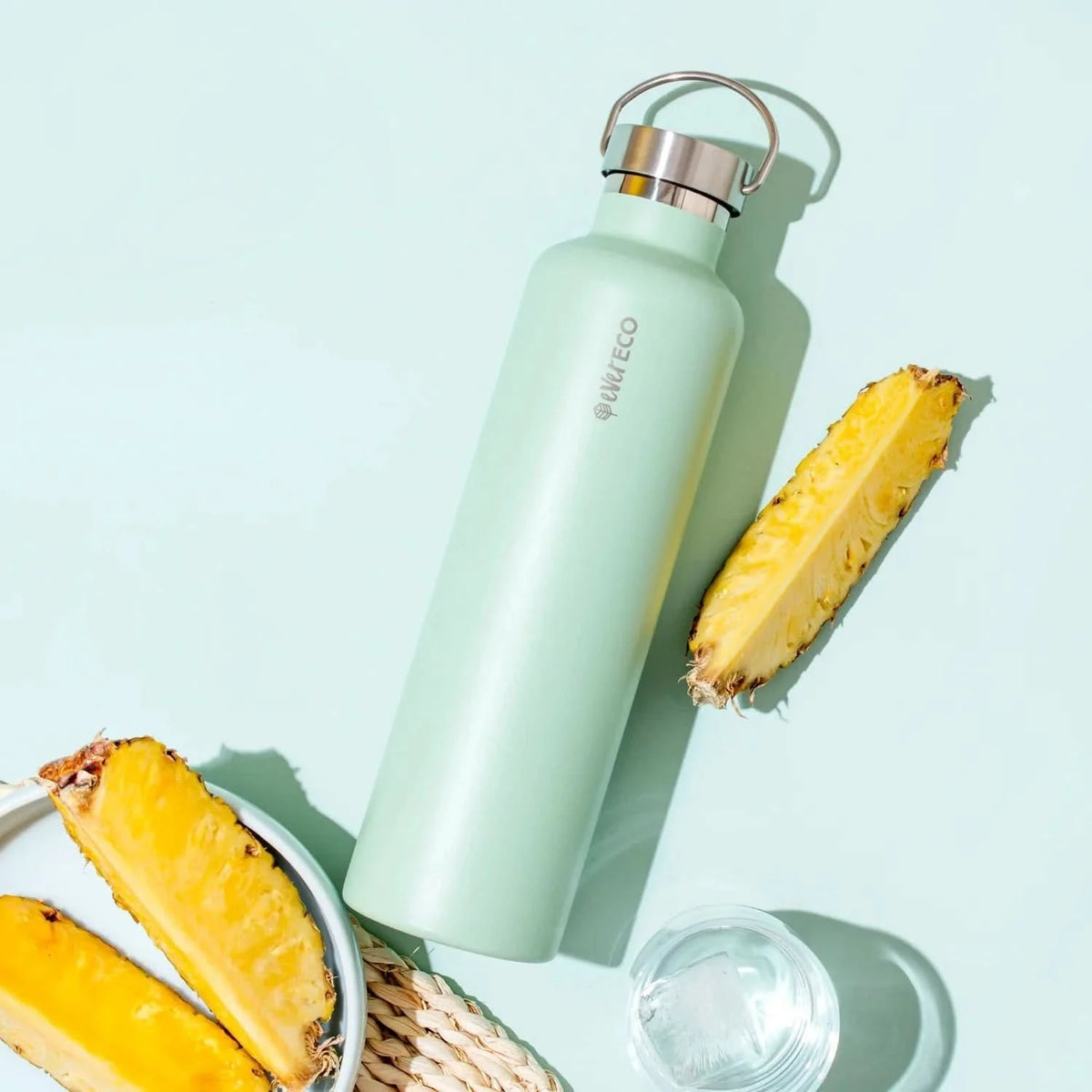 1L Insulated Stainless Steel Bottle - Sage - LYTES