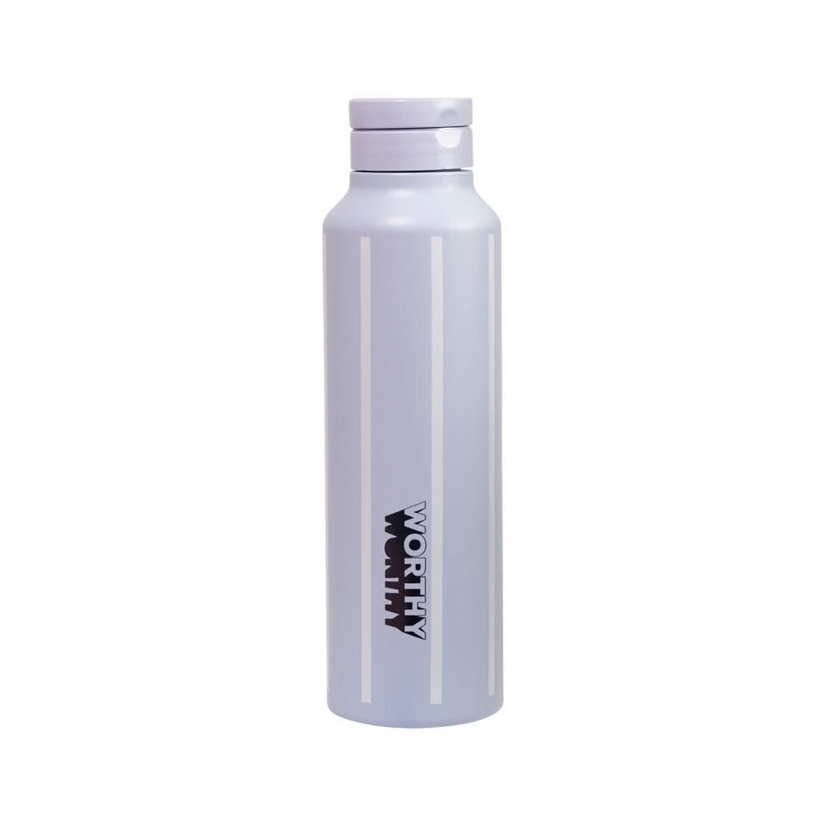 750ml Sugarcane Drink Bottle - Blue Striped - LYTES