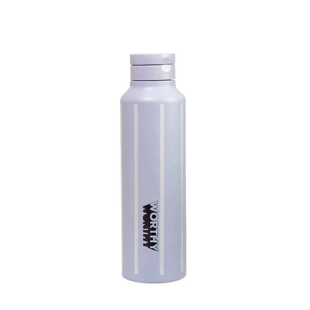 750ml Sugarcane Drink Bottle - Blue Striped - LYTES