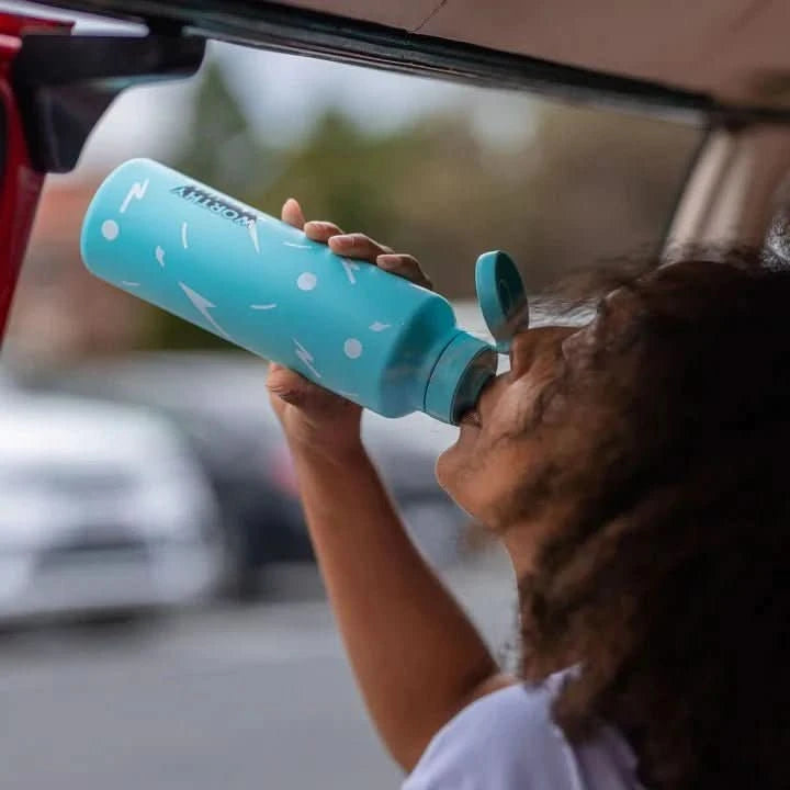 750ml Sugarcane Drink Bottle - Ocean Aqua - LYTES