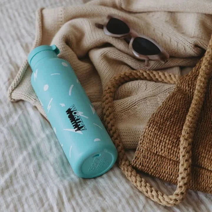 750ml Sugarcane Drink Bottle - Ocean Aqua - LYTES