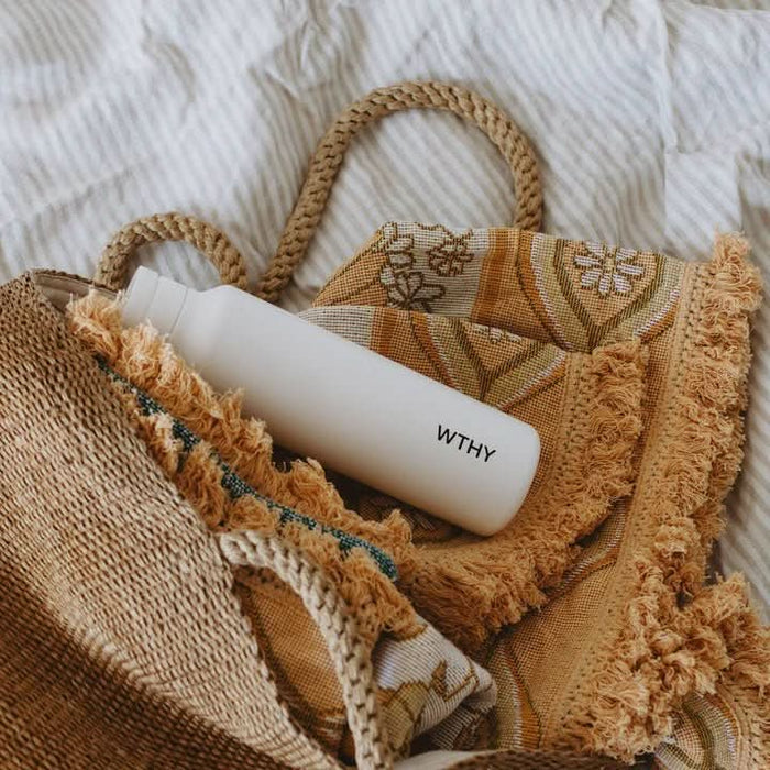 750ml Sugarcane Drink Bottle - Pure White - LYTES