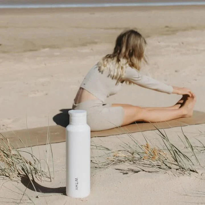 750ml Sugarcane Drink Bottle - Pure White - LYTES