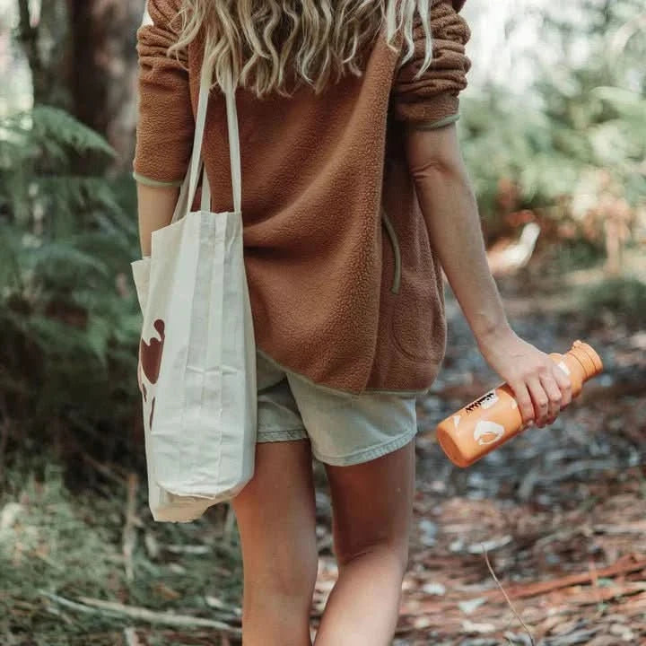 750ml Sugarcane Drink Bottle - Retro Orange - LYTES