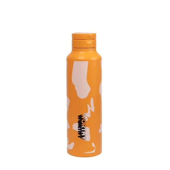 750ml Sugarcane Drink Bottle - Retro Orange - LYTES
