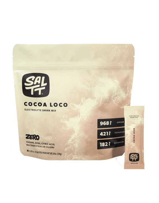 Cocoa Loco Electrolyte Drink Mix - 30 Sticks - Yo Keto