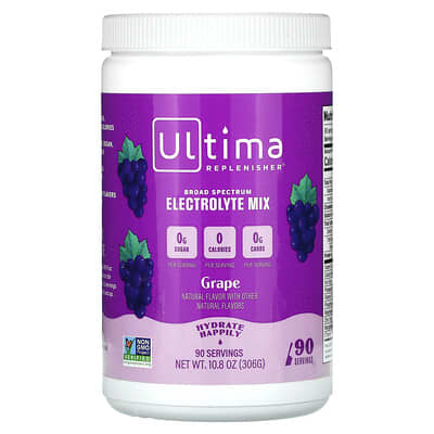 Electrolyte Drink Mix - Grape - 90 Serves - Yo Keto