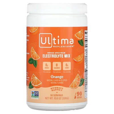 Electrolyte Drink Mix - Orange - 90 Serves - Yo Keto