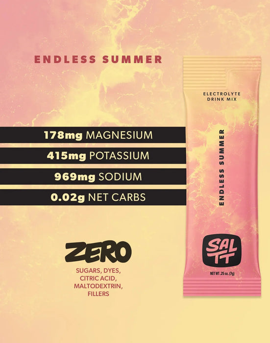 Endless Summer Electrolyte Drink Mix - 30 Sticks - Yo Keto