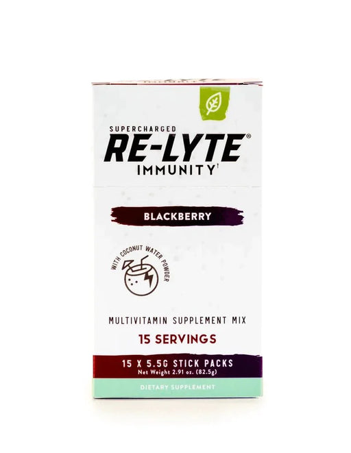 Re-Lyte Immunity - Blackberry - Stick Packs x 15 - Yo Keto